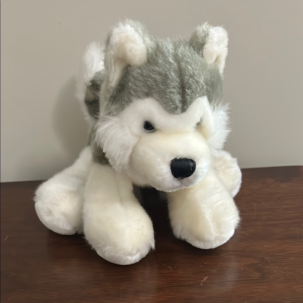 GANZ Heritage Collection Hudson Husky Plush Dog Stuffed Animal
